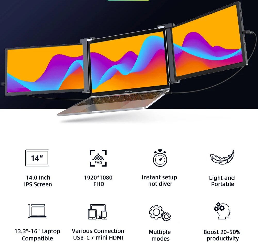 LAPTOP PORTABLE MONITOR